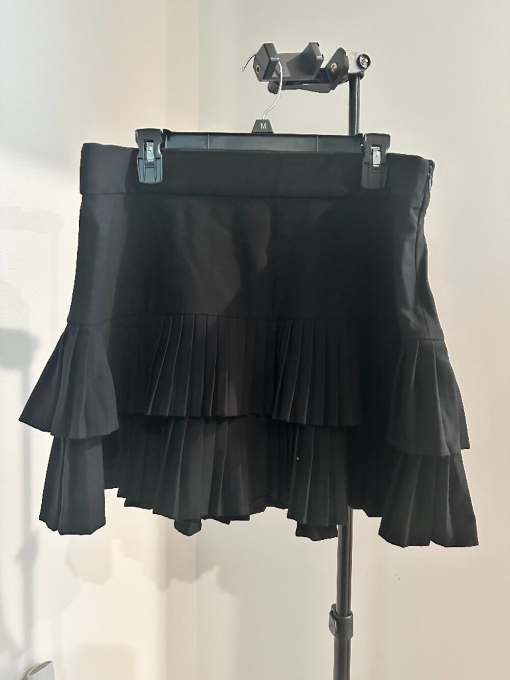 Wild Fable Ruffled Mini Skirt , Black Size XXL